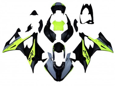 Affordable 2019-2022 BMW S1000RR Motorcycle Fairings - Matte Black Grey Neon Yellow Australia