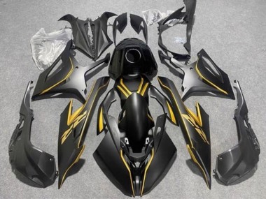 Affordable 2019-2022 BMW S1000RR Motorcycle Fairings - Matte Black Gold Australia