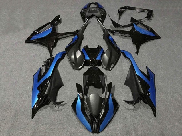 2019-2022 BMW S1000RR Motorcycle Fairings - Black Metallic Blue Australia