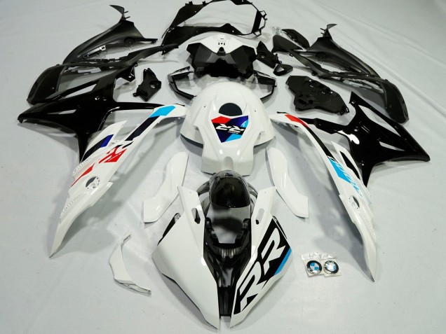 2023-2024 BMW S1000RR Motorcycle Fairings - White Light Blue Red Glossy Black Australia