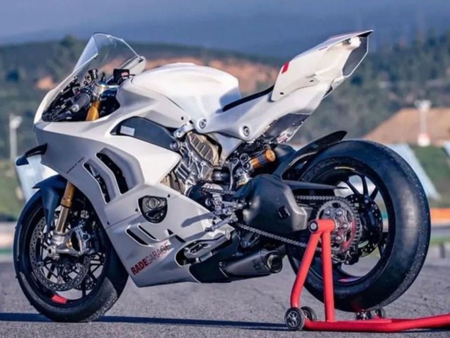 2022-2024 Ducati Panigale V4 V4S Motorcycle Fairings - White Australia