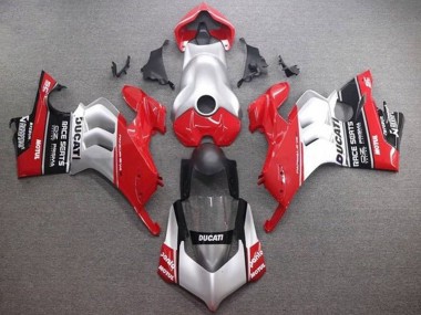 Affordable 2020-2021 Ducati Panigale V4 V4S Motorcycle Fairings - Silver Red Glossy Black Australia