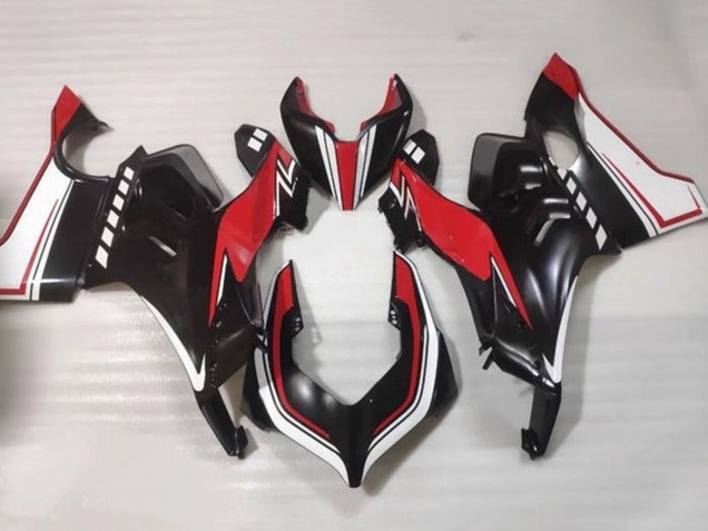 2020-2021 Ducati Panigale V4 V4S Motorcycle Fairings - White Red Glossy Black Australia