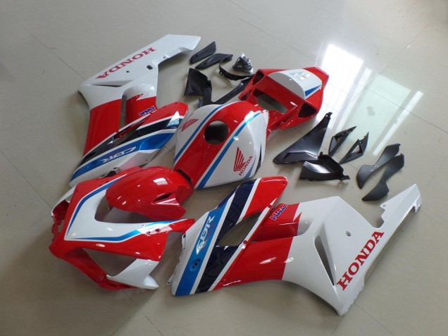 2004-2005 Honda CBR1000RR Motorcycle Fairings - White Red Blue Black HRC Australia