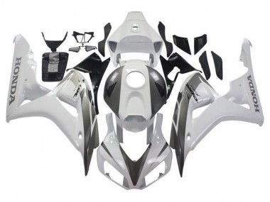 Affordable 2006-2007 Honda CBR1000RR Motorcycle Fairings - White Grey Australia
