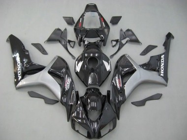 Affordable 2006-2007 Honda CBR1000RR Motorcycle Fairing - Silver Glossy Black Australia