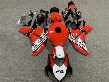 Affordable 2008-2011 Honda CBR1000RR Motorcycle Fairings - Red White Glossy Black 24 Australia