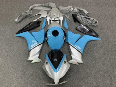 Affordable 2012-2016 Honda CBR1000RR Motorcycle Fairings - Light Blue Silver Black Australia