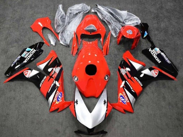 2012-2016 Honda CBR1000RR Motorcycle Fairings - Red Silver Glossy Black Australia
