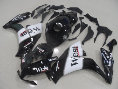 Affordable 2012-2016 Honda CBR1000RR Motorcycle Fairings - Glossy Black White West Australia