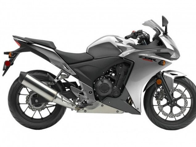 2013-2015 Honda CBR500R Motorcycle Fairings - Silver Australia
