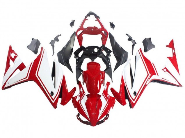 2016-2018 Honda CBR500R Motorcycle Fairings - White Red Australia