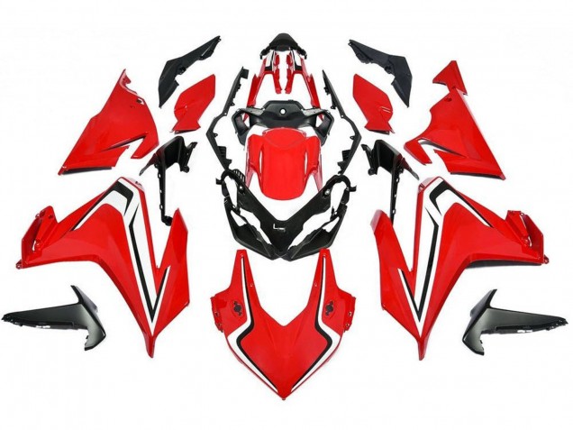 2019-2021 Honda CBR500R Motorcycle Fairing Kits - Red White Black Australia
