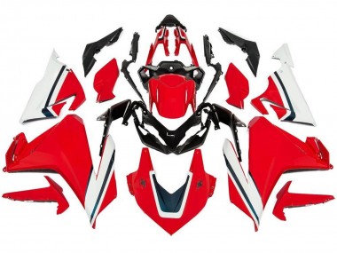 Affordable 2019-2021 Honda CBR500R Motorcycle Fairings - Red White Black Stripe Australia