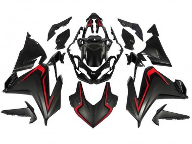 Affordable 2019-2021 Honda CBR500R Motorcycle Fairings - Matte Black Red Australia