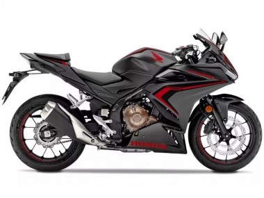 Affordable 2019-2021 Honda CBR500R Motorcycle Fairings - Matte Black Red Black Australia