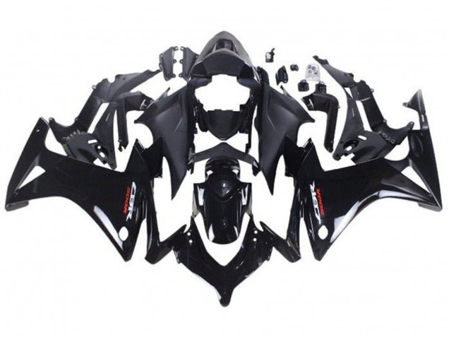 2019-2021 Honda CBR500R Motorcycle Fairings - Glossy Black Australia