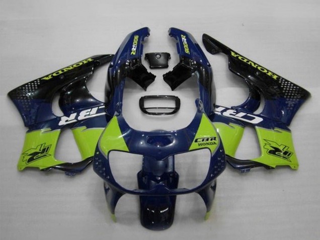 1994-1995 Honda CBR900RR 893 Motorcycle Fairings - Blue Green Glossy Black Australia