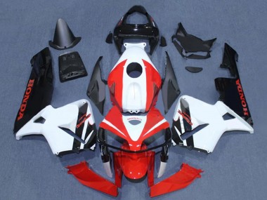 Affordable 2005-2006 Honda CBR600RR Motorcycle Fairings - Black White Red Australia