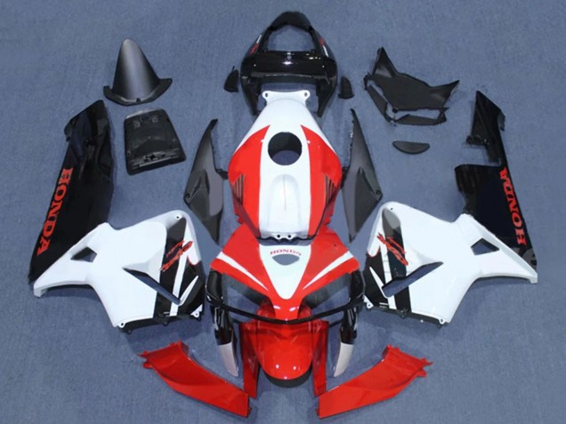 2005-2006 Honda CBR600RR Motorcycle Fairings - Black White Red Australia