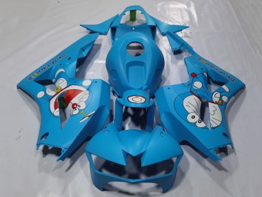 Affordable 2013-2023 Honda CBR600RR Motorcycle Fairings - Light Blue Doraemon Australia