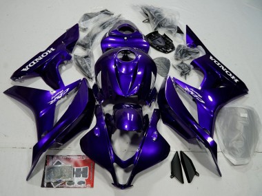 Affordable 2007-2008 Honda CBR600RR Bike Fairings - Blue Glossy Black Australia