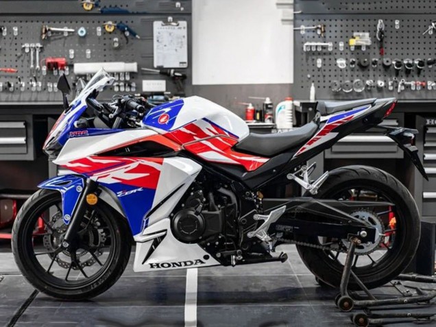 2022 Honda CBR400R Motorcycle Fairings - White Red Blue Australia