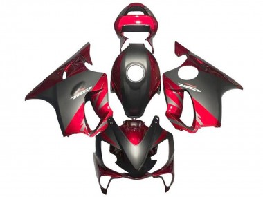 Affordable 2001-2003 Honda CBR600 F4i Motorcycle Fairings - Red Matte Black Australia