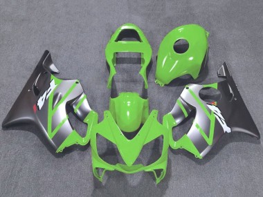 Affordable 2001-2003 Honda CBR600 F4i Motorcycle Fairings - Silver Green Australia