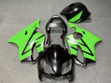 Affordable 2001-2003 Honda CBR600 F4i Motorcycle Fairings - Green Matte Black Australia