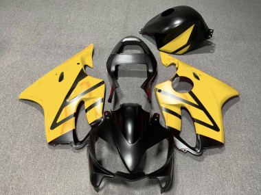 Affordable 2001-2003 Honda CBR600 F4i Motorcycle Fairings - Yellow Matte Black Australia