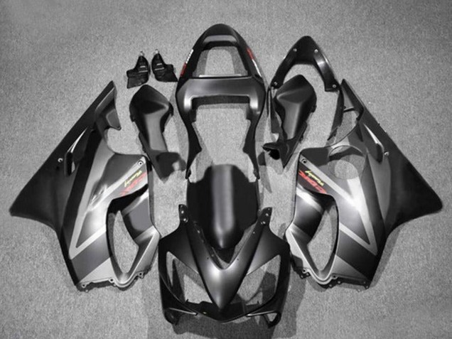2001-2003 Honda CBR600 F4i Motorcycle Fairings - Matte Black Grey Australia