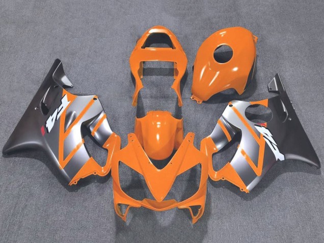 2001-2003 Honda CBR600 F4i Motorcycle Fairings - Silver Orange Australia