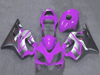 Affordable 2001-2003 Honda CBR600 F4i Motorcycle Fairings - Silver Light Purple Australia