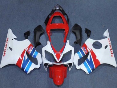 Affordable 2001-2003 Honda CBR600 F4i Motorcycle Fairings - White Red Blue Australia