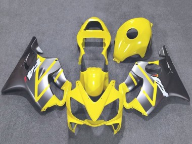 Affordable 2001-2003 Honda CBR600 F4i Motorcycle Fairings - Yellow Silver Australia