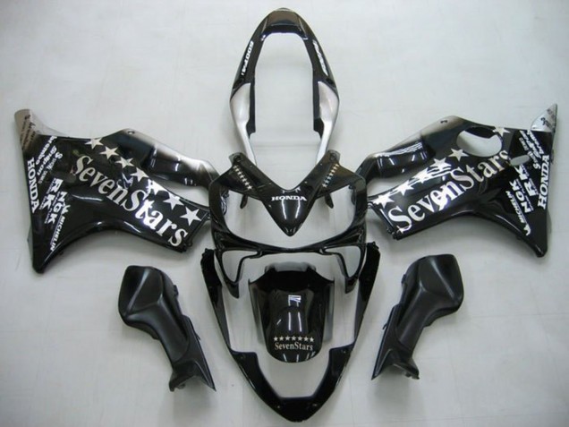 2004-2007 Honda CBR600 F4i Motorcycle Fairings - Glossy Black SevenStars Australia