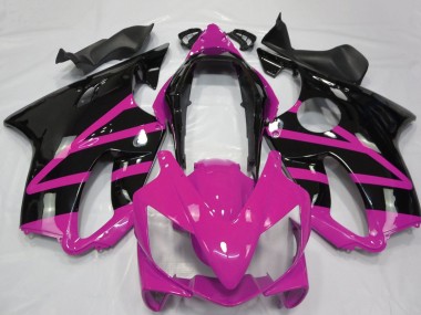 Affordable 2004-2007 Honda CBR600 F4i Motorcycle Fairing - Pink Glossy Black Australia