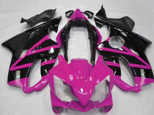 2004-2007 Honda CBR600 F4i Motorcycle Fairing - Pink Glossy Black Australia
