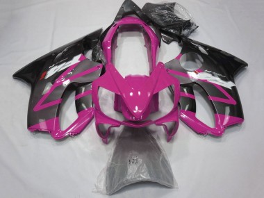 Affordable 2004-2007 Honda CBR600 F4i Motorcycle Fairings - Pink Grey Glossy Black Australia
