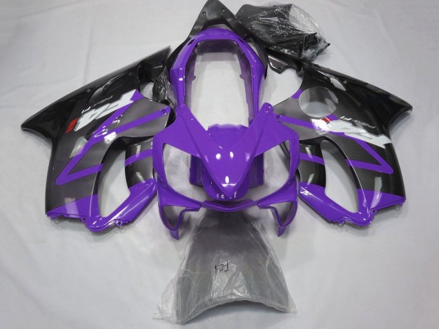 2004-2007 Honda CBR600 F4i Motorcycle Fairings - Purple Grey Glossy Black Australia