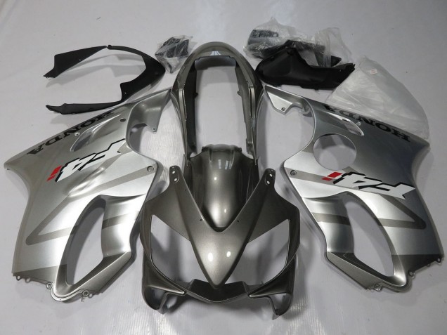 2004-2007 Honda CBR600 F4i Motorcycle Fairings - Silver Grey Australia