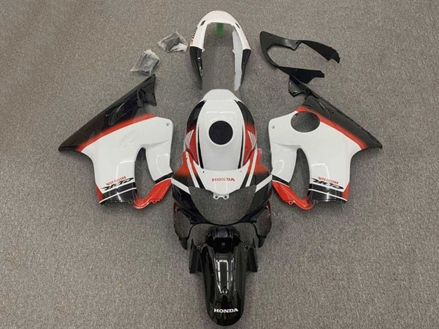 2004-2007 Honda CBR600 F4i Motorcycle Fairings - White Red Glossy Black Australia