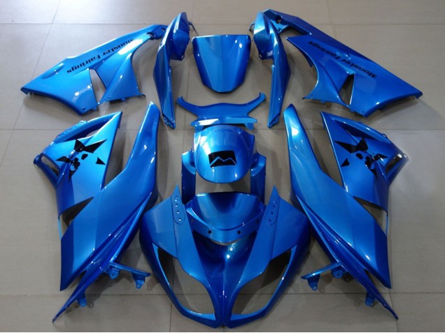 2007-2008 Kawasaki ZX6R Motorcycle Fairings - Metallic Blue Australia