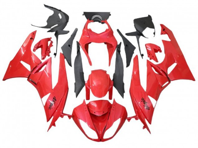 2009-2012 Kawasaki ZX6R Motorcycle Fairings - Red Australia