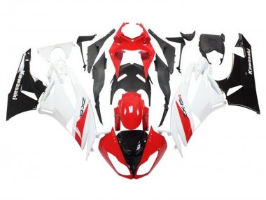 Affordable 2009-2012 Kawasaki ZX6R Motorcycle Fairings - Red White Black Australia