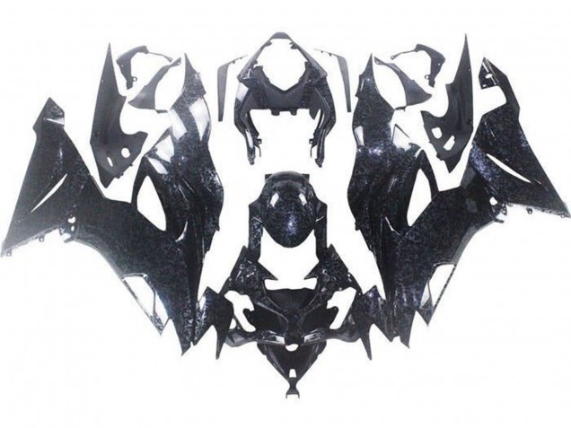 2019-2022 Kawasaki ZX6R Motorcycle Fairings - Faux Chopped Carbon Fiber Australia