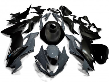 Affordable 2019-2022 Kawasaki ZX6R Motorcycle Fairings - Matte Black Nardo Grey Australia