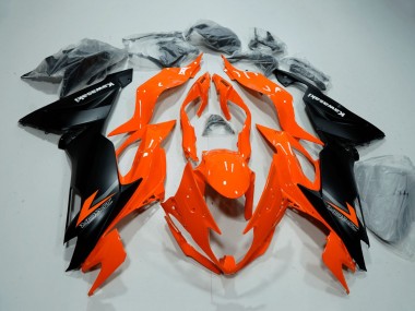 Affordable 2019-2022 Kawasaki ZX6R Motorcycle Fairings - Orange Matte Black Australia