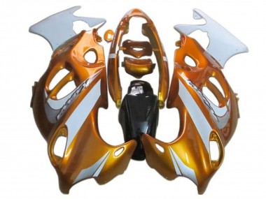 Affordable 2004-2006 Suzuki GSX600F/GSX750F Motorcycle Fairings - Orange White Australia